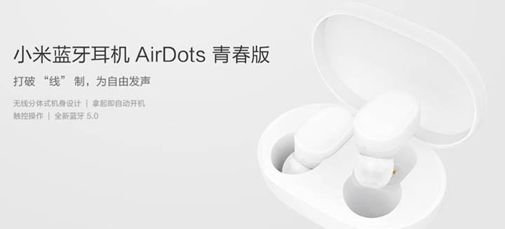 Xiaomi'den AirPods'a ekonomik rakip: Mi AirDots Youth Edition
