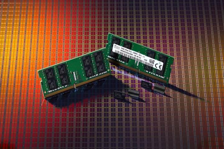 SK Hynix daha verimli 10nm sürecinde 8Gb DDR4 DRAM bellek geliştirdi