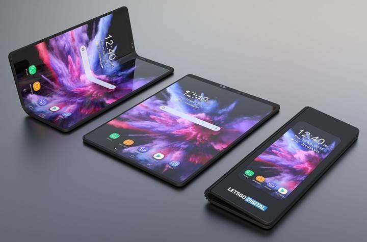 Samsung'un 1.800 dolarlık katlanabilir telefonu işte böyle görünecek