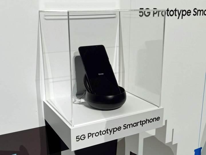 Samsung'un 5G özellikli telefonu CES 2019'da sergilendi