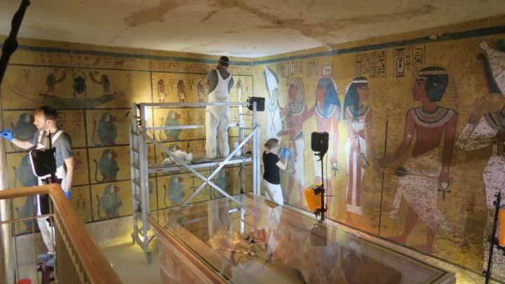 Tutankamon'un mezarı, 9 yıllık çalışma sonucunda restore edildi ve ziyarete açıldı