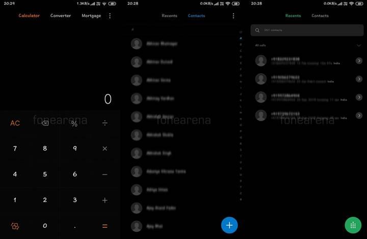 Xiaomi'nin MIUI 10 arayüzüne karanlık mod geliyor