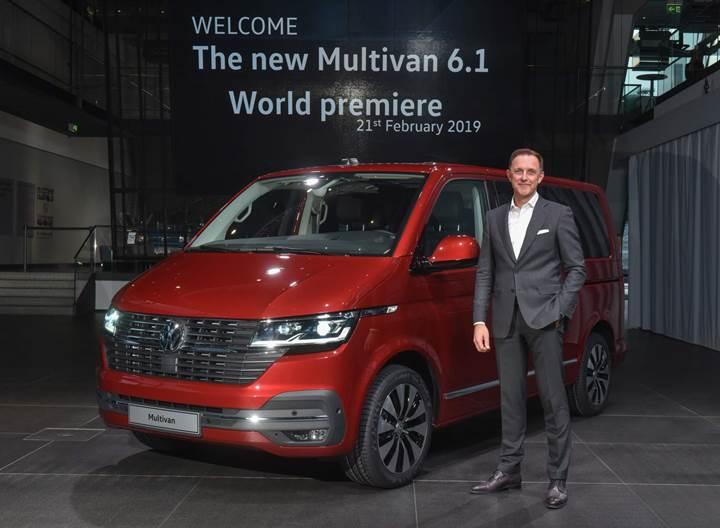 2020 Volkswagen Multivan 6.1 yeni teknolojileriyle tanıtıldı