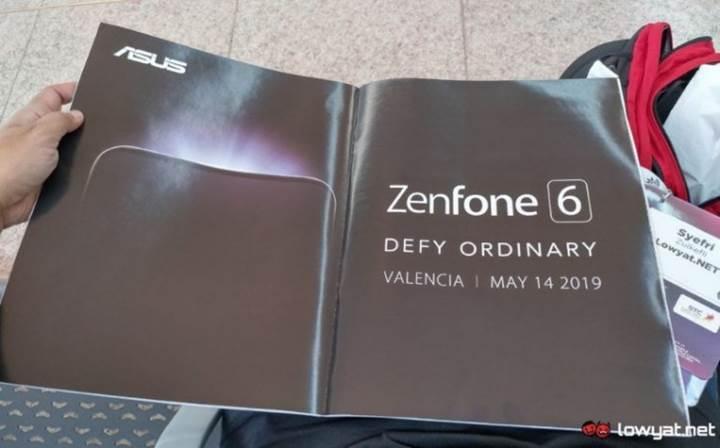 Asus Zenfone 6, 14 Mayıs'ta Valencia'da tanıtılacak