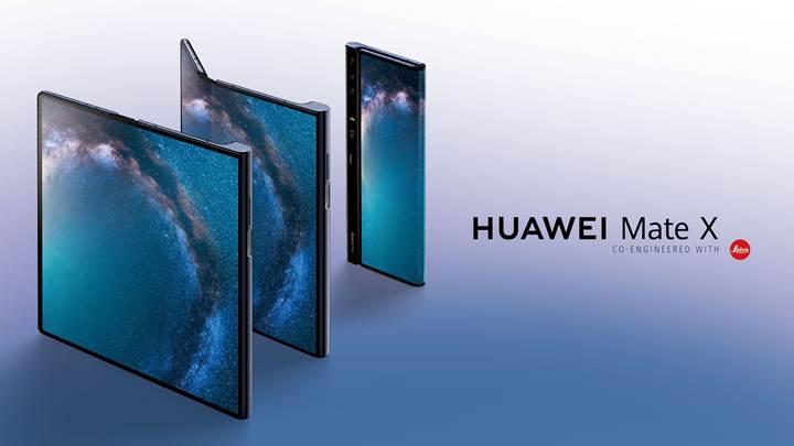 Huawei’nin katlanabilir telefonu Mate X tanıtıldı!