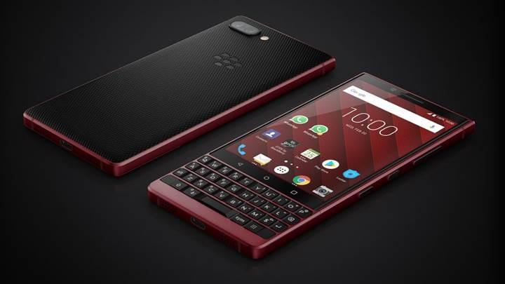 BlackBerry KEY2 Red Edition resmen tanıtıldı