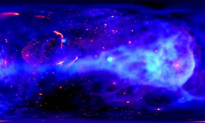 NASA, izleyenleri Samanyolu galaksisinin merkezine götüren 360 derecelik video yayınladı