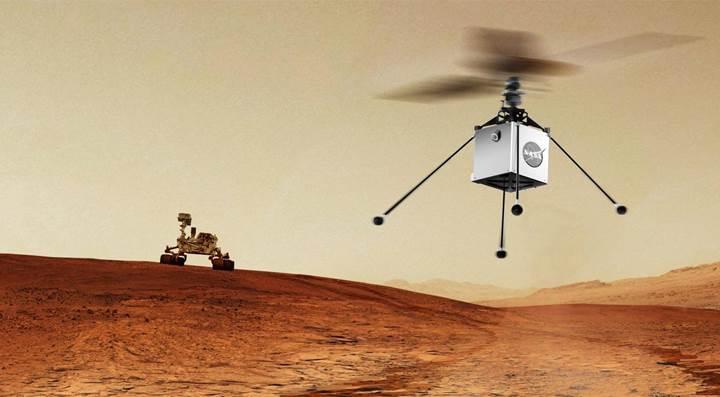 NASA'nın Mars'a göndereceği helikopter büyük potansiyel taşıyor
