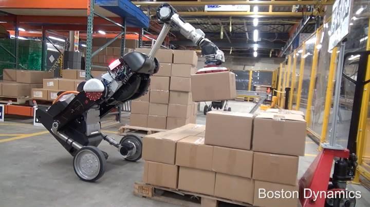 Boston Dynamics, 'Handle' robotunun yeni videosunu paylaştı