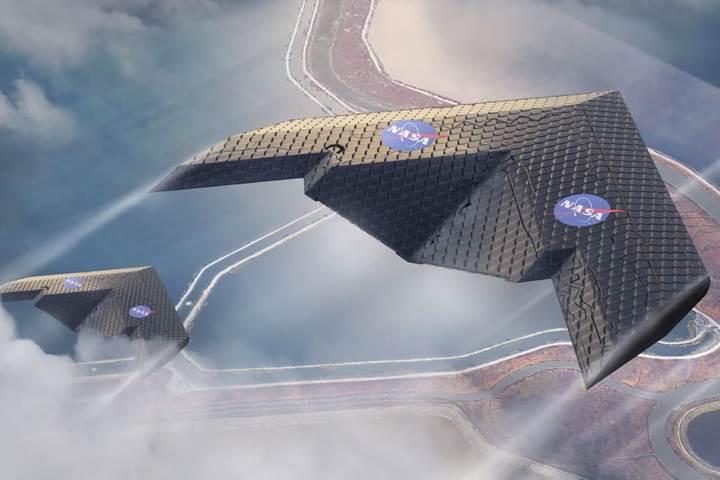 NASA ve MIT uçuş sırasında şeklini değiştirebilen uçak kanadı geliştiriyor