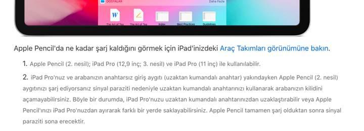 Apple uyardı: iPad Pro kullanıcıları Apple Pencil ve araba anahtarlarını birbirinden uzak tutmalı