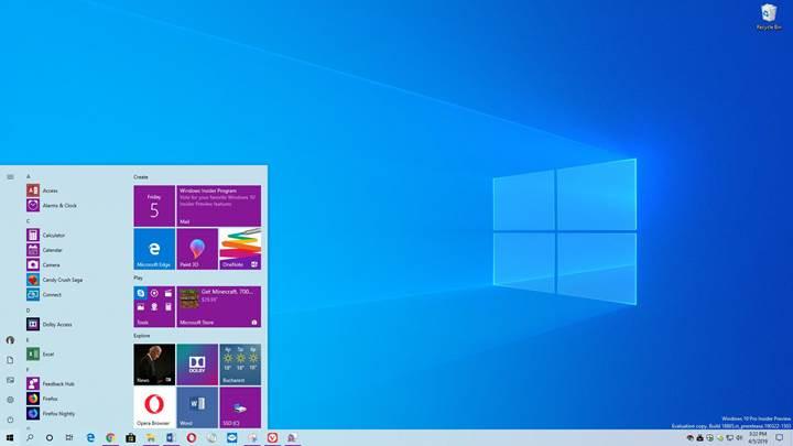 Windows 10 Mayıs 2019 Güncellemesi depolama gereksinimini artırıyor
