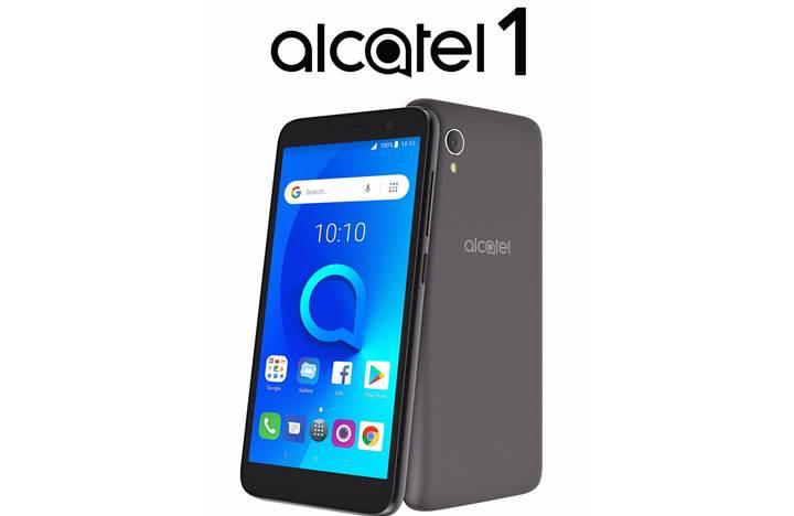 Android Go telefonu Alcatel 1 satışa çıktı
