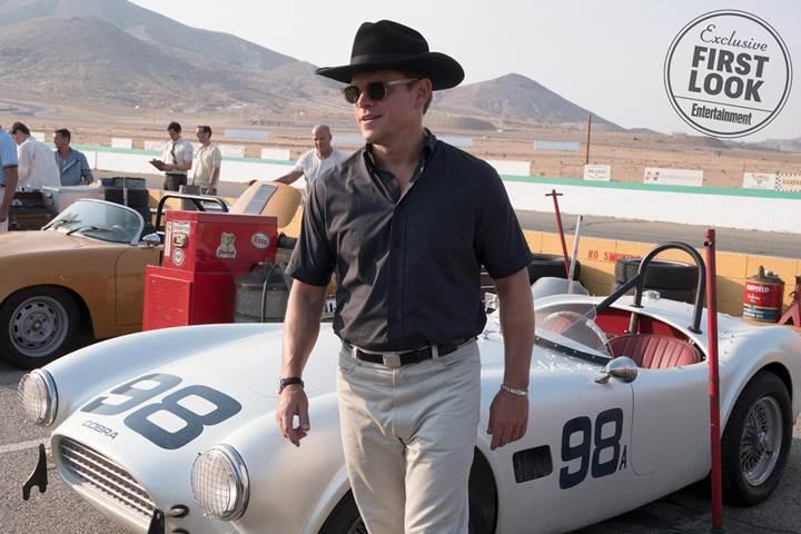 Ford v. Ferrari: Matt Damon ve Christian Bale'li filmden ilk görseller