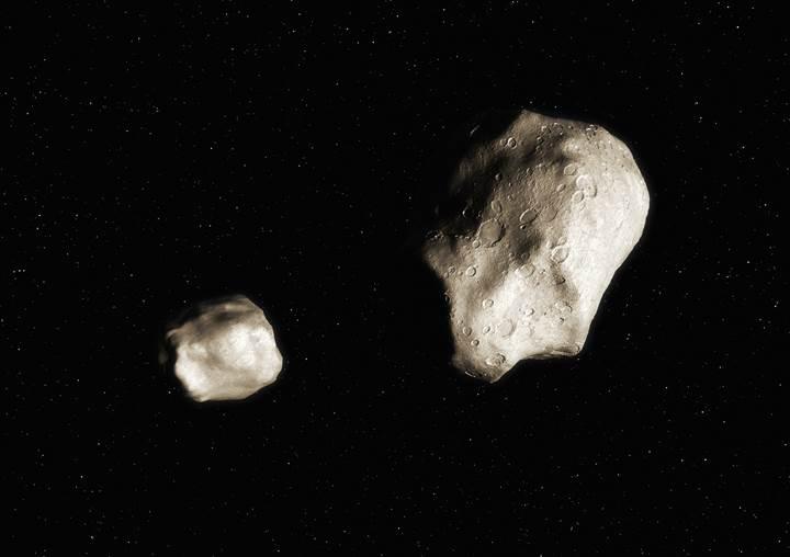 Keşfedilen asteroitin kendi uydusu bulunuyor