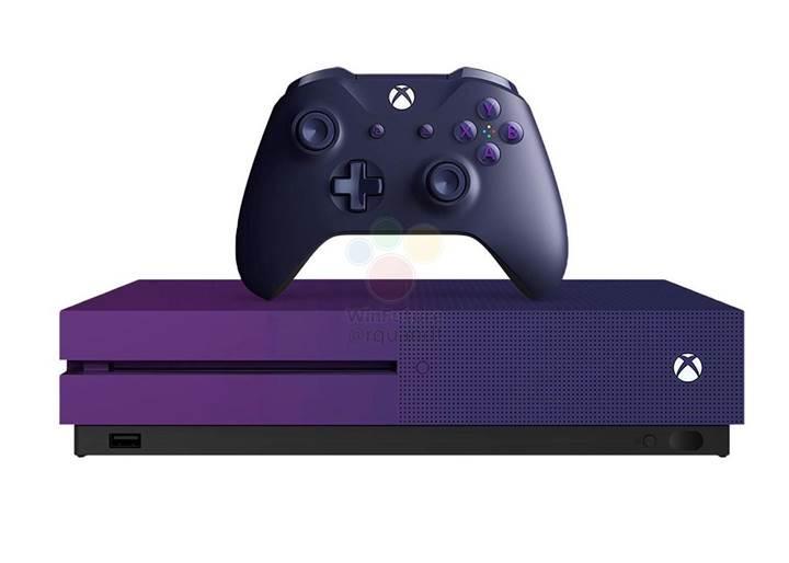 Sızıntılar Microsoft’un mor renkli Xbox One S Fortnite versiyonunu ortaya çıkardı
