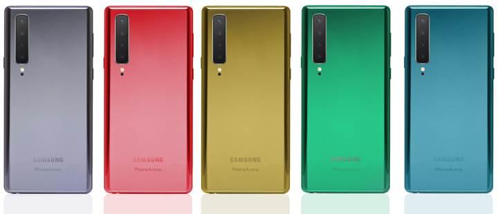 Samsung Galaxy Note 10 delikli ekran ve dikey kamera sistemi ile gelecek