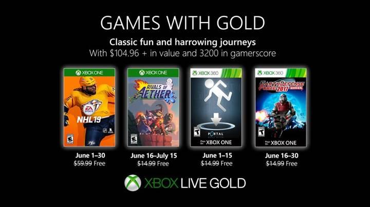 Xbox Live Gold Haziran 2019 oyunları açıklandı