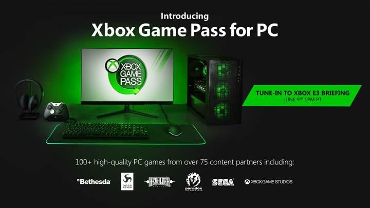 Xbox Game Pass resmen PC için duyuruldu