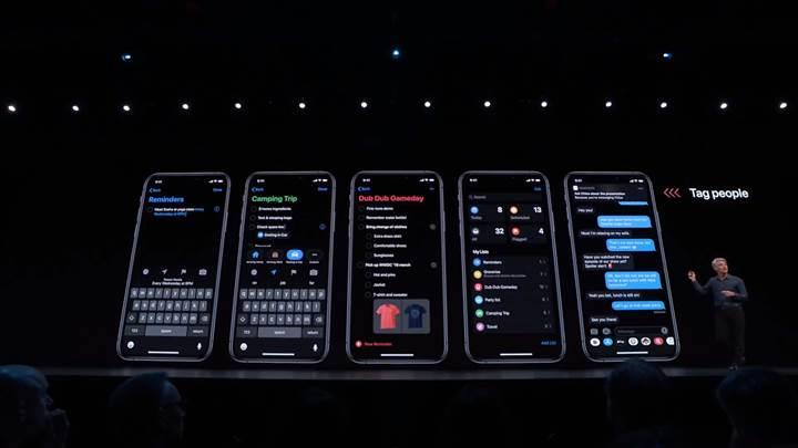 iOS 13 tanıtıldı, tüm özellikler