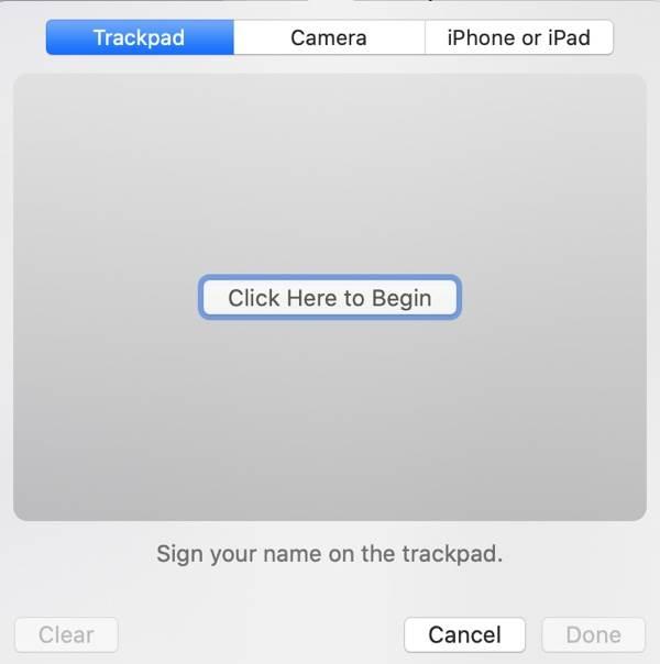 macOS Catalina’daki Önizleme ile belgeleri iPhone ya da iPad kullanarak imzalamak artık mümkün