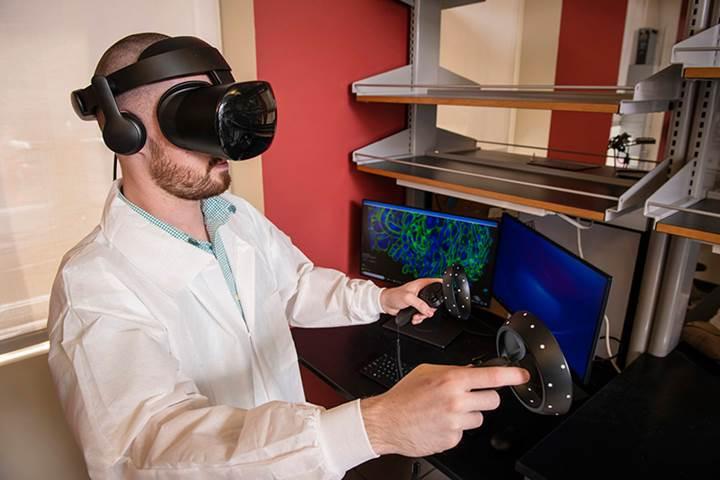 Mikroskobi ve sanal gerçeklik, hastalıklara karşı kullanılabilecek