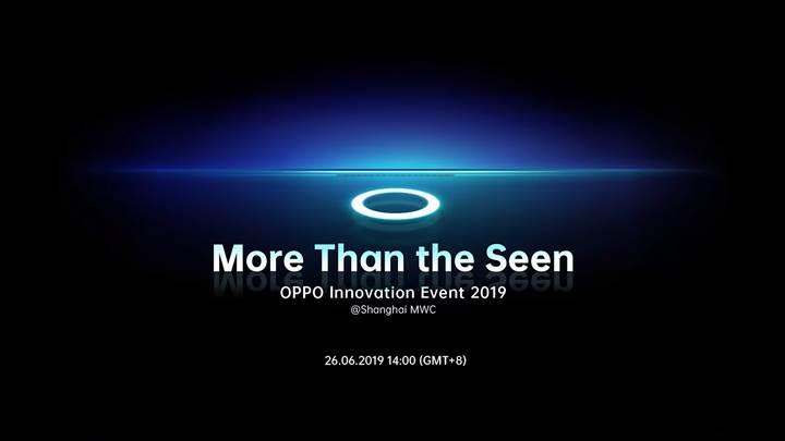 Oppo, ekran altı kameralı telefon videosu