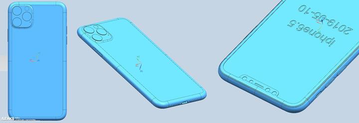 Yeni iPhone'ların CAD görselleri kare kamera modülünü onaylıyor