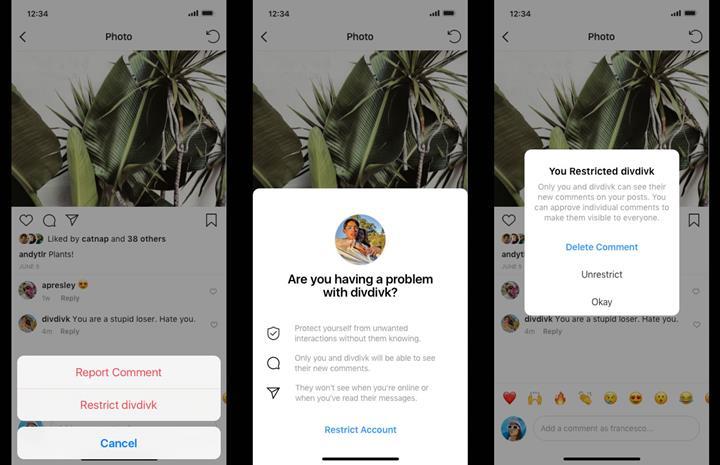 Instagram yapay zeka desteğiyle saldırgan içerikli yorumları azaltmayı hedefliyor