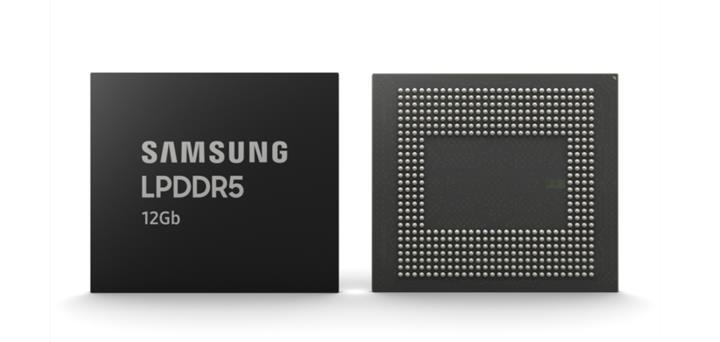 Samsung sektörün ilk 12Gb LPDDR5 mobil bellek üretimine başladı