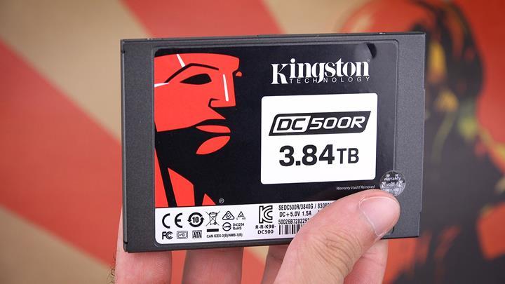 Tantalum kapasitörlü devasa SSD 'Kingston DC500R incelemesi'