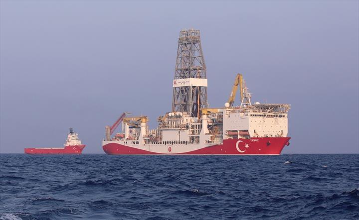 Yavuz gemisi Doğu Akdeniz’de sondaja başladı