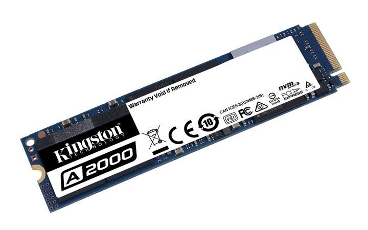 Kingston performans odaklı A2000 PCIe NVMe SSD modelini satışa sundu