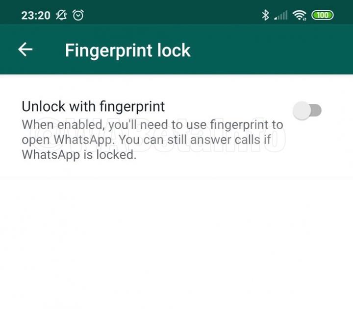 WhatsApp'in Android uygulamasına parmak izi kilidi geliyor