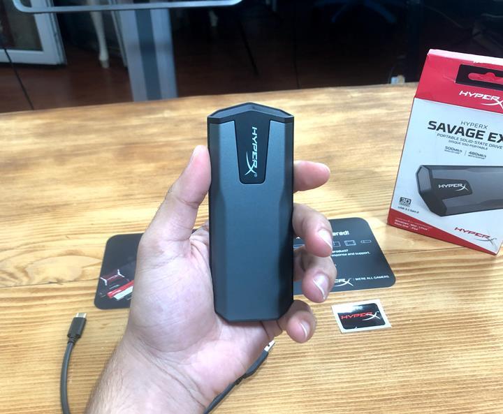 HyperX Savage EXO taşınabilir SSD incelemesi