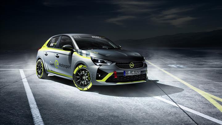 İşte Opel'in yeni elektrikli ralli aracı: Corsa-e Rally