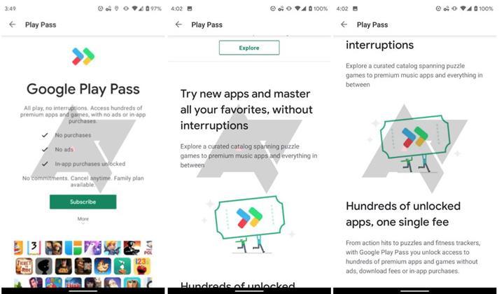 Google Play Pass abonelik hizmeti yakında başlıyor