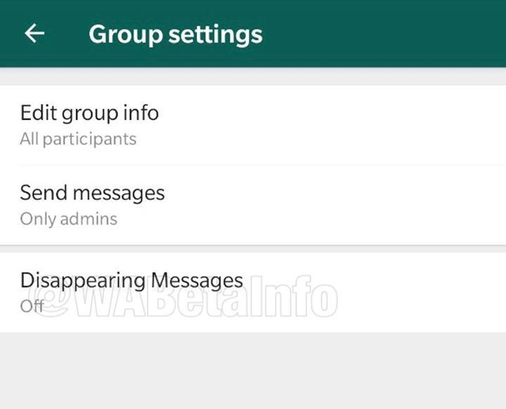 WhatsApp uygulamasına kendini imha eden mesaj özelliği geliyor