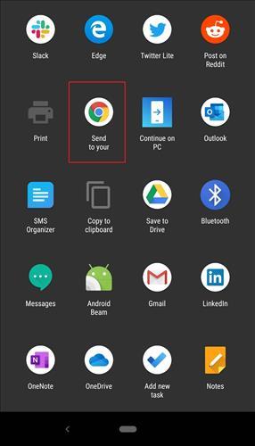 Chrome'un mobil versiyonuna, web sayfalarını bilgisayarınıza gönderme özelliği geldi