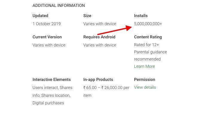 Facebook uygulaması Google Play Store'da 5 milyar indirme sayısını geçti