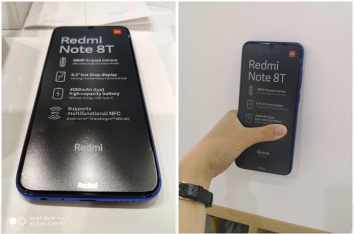 Redmi Note 8T'den yeni görüntüler
