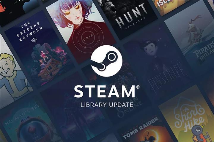 Steam'in yeni kütüphane tasarımı herkes için kullanıma açıldı