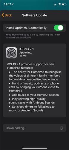 Apple şikayetlerin ardından yeni bir HomePod güncellemesi yayınladı