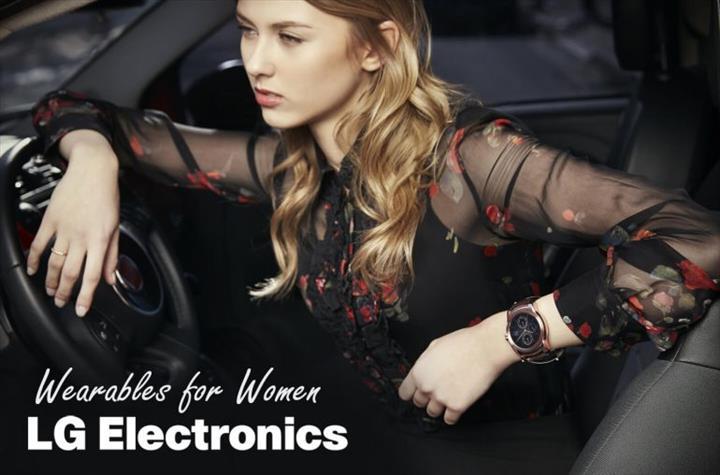 LG kadınlara yönelik, aksesuar şeklinde giyilebilir cihazlar geliştiriyor