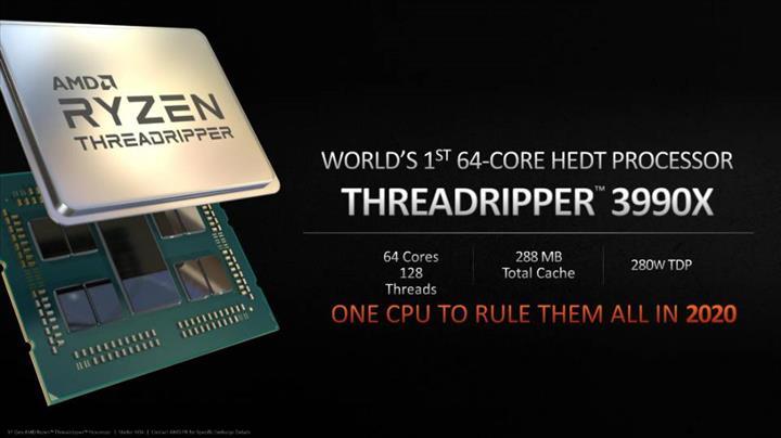 AMD Ryzen Threadripper 3990X’in çıkış tarihi sızdı