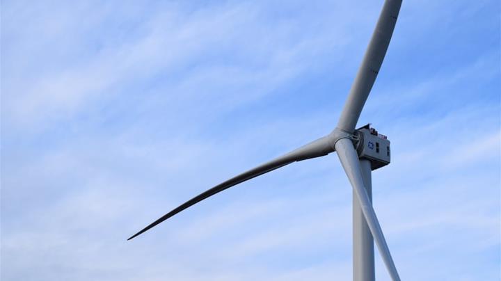 General Electric'in dev rüzgâr türbini enerji üretmeye başladı