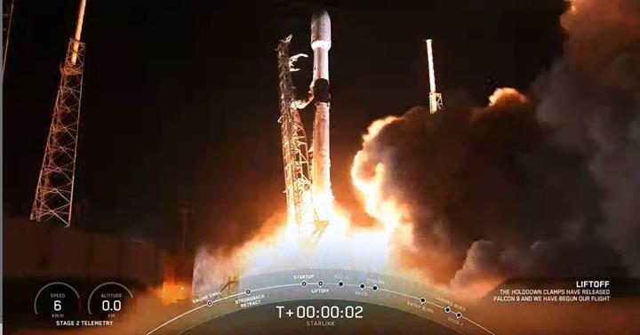 SpaceX, yeni Starlink uydularını uzaya gönderdi: İşte muhteşem görüntüler