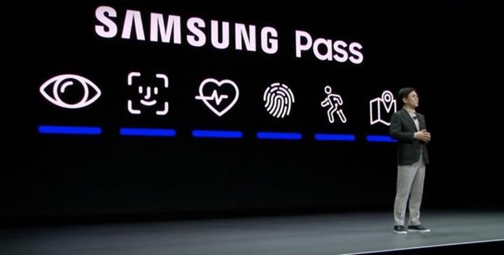 Samsung, CES 2020 sunumunda Apple'ın Face ID ve Touch ID ikonlarını kullandı