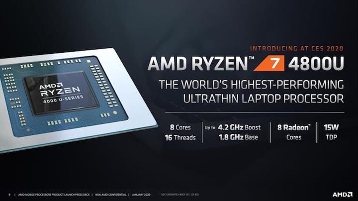 Intel’e kök söktürecek AMD Rzyen 4000 serisi resmiyet kazandı