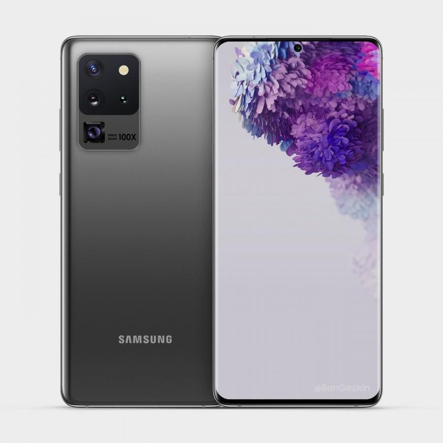 Samsung Galaxy S20 Ultra, farklı bir kamera yerleşimi ile gelebilir
